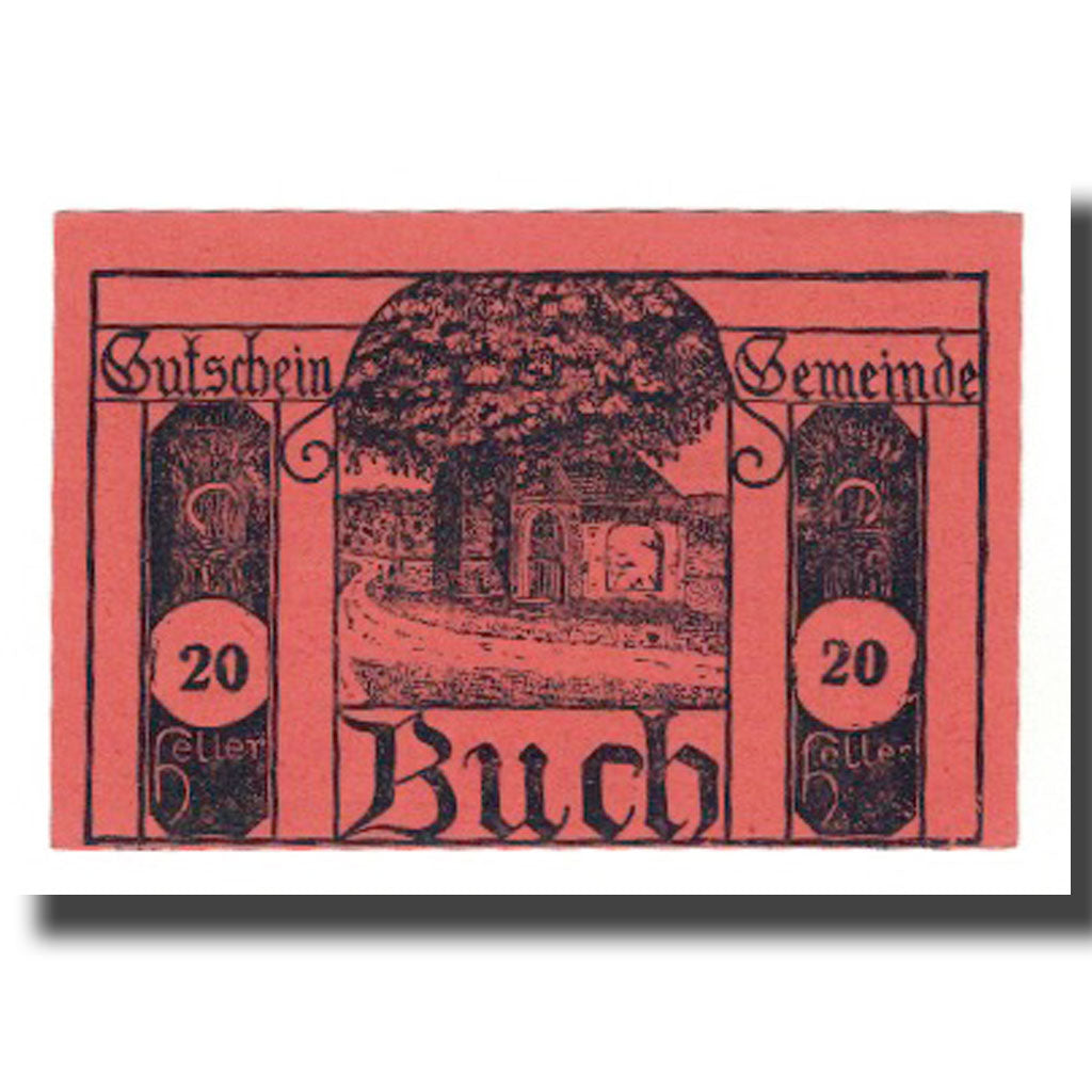 Banknot, Austria, Buch N.Ö. Gemeinde, 20 Heller, texte 1, 1920, 1920-10-30