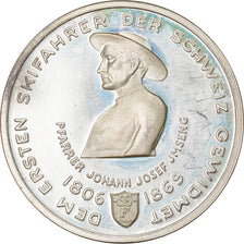 Switzerland, Medal, Saas Fee, Die Perle der Alpen, MS(60-62), Silver