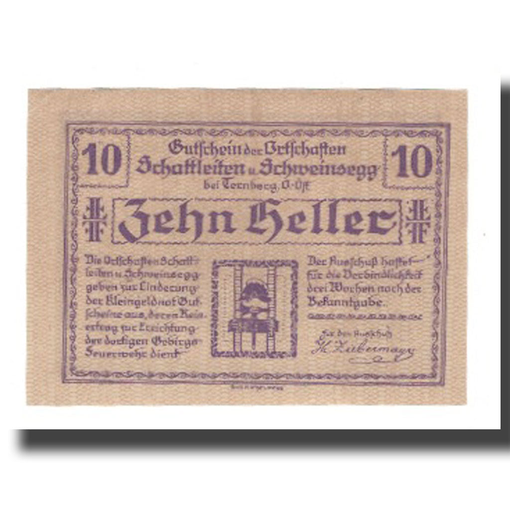 Banconote, Austria, Schattleiten Und Schweinsegg Bei Ternberg, O.Ö.