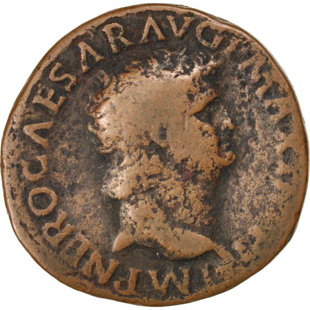 Nero, As, VF(20-25), Copper, Cohen #302, 11.50
