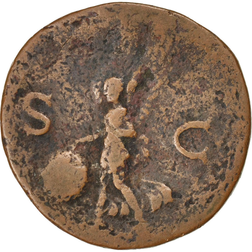 Nero, As, VF(20-25), Copper, Cohen #302, 11.50
