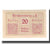 Banknot, Austria, Reichersberg O.Ö. Gemeinde, 20 Heller, village 1, 1920