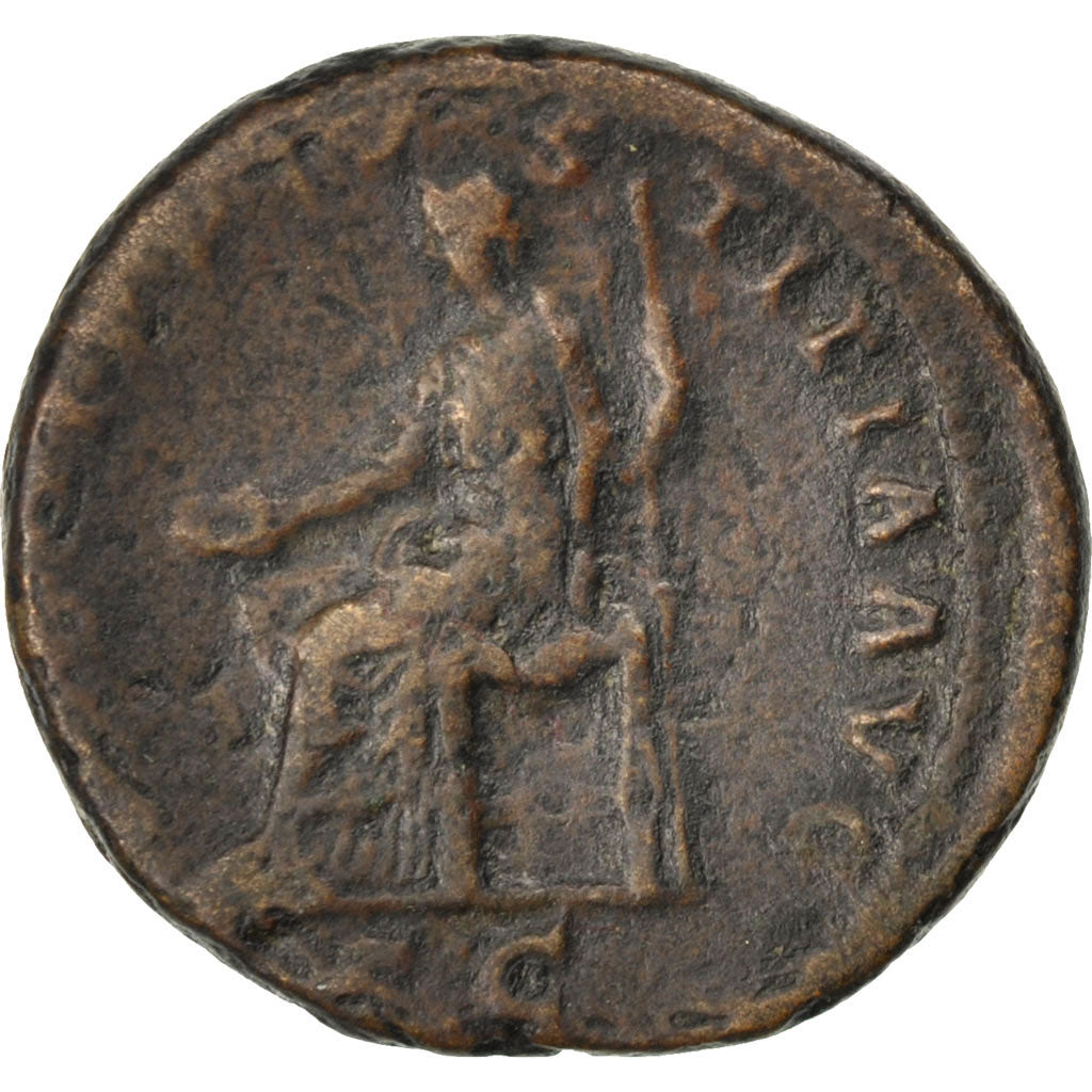 Hadrian, As, VF(30-35), Copper, Cohen #849, 10.30