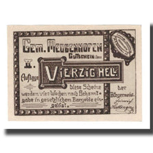 Banconote, Austria, Meggenhofen O.Ö. Gemeinde, 40 Heller, personnage, 1921