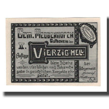Banconote, Austria, Meggenhofen O.Ö. Gemeinde, 40 Heller, personnage 2, 1921