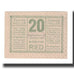 Banknot, Austria, Ried im Innkreis O.Ö. Stadtgemeinde, 20 Heller, Texte, 1920