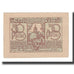 Banknot, Austria, Straß N.Ö. Marktgemeinde, 50 Heller, Texte, 1920