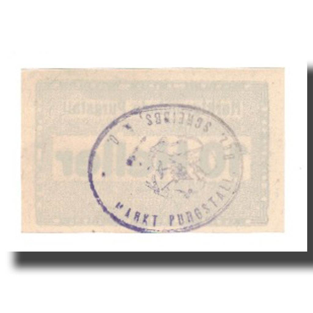 Banknot, Austria, Purgstall N.Ö. Marktgemeinde, 10 Heller, N.D, Undated