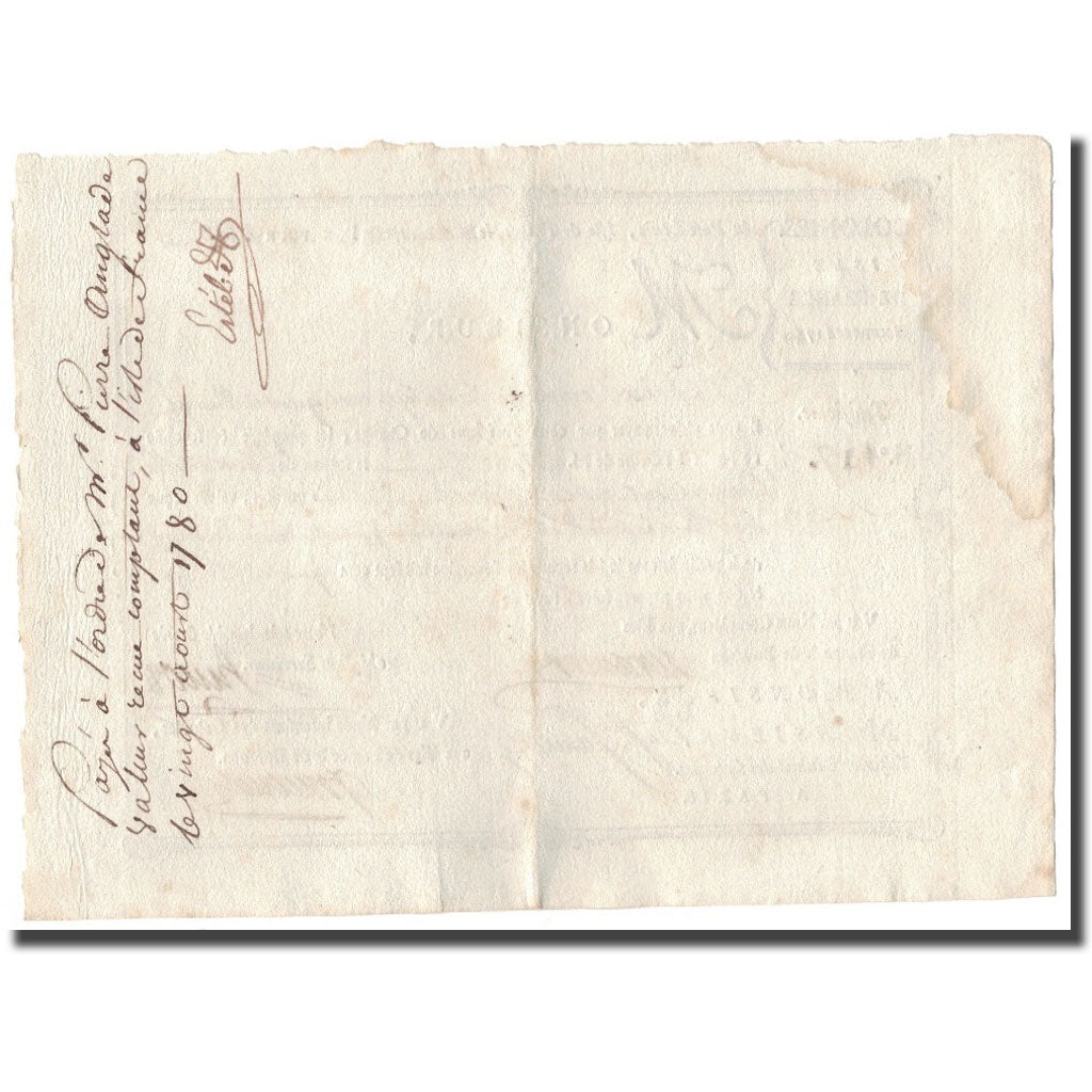 Frankreich, Traite, Colonies, Isle de France, 2213 Livres Tournois, 1780, VZ