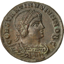 Constantine II, Nummus, Aquileia, AU(55-58), Copper, Cohen #122, 2.40