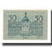 Geldschein, Österreich, Waidhofen An Der Ybbs N.Ö. Stadtgemeinde, 50 Heller