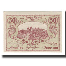 Banconote, Austria, Judenau N.Ö. Marktgemeinde, 50 Heller, Texte 2, SPL-