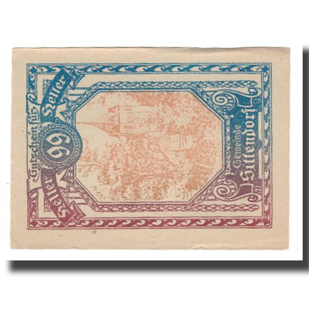 Banknot, Austria, Sittendorf N.Ö. Gemeinde, 99 Heller, Texte 6, Undated