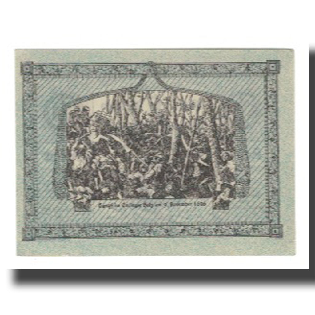 Geldschein, Österreich, Alkoven O.Ö. Gemeinde, 50 Heller, personnage 7, 1920