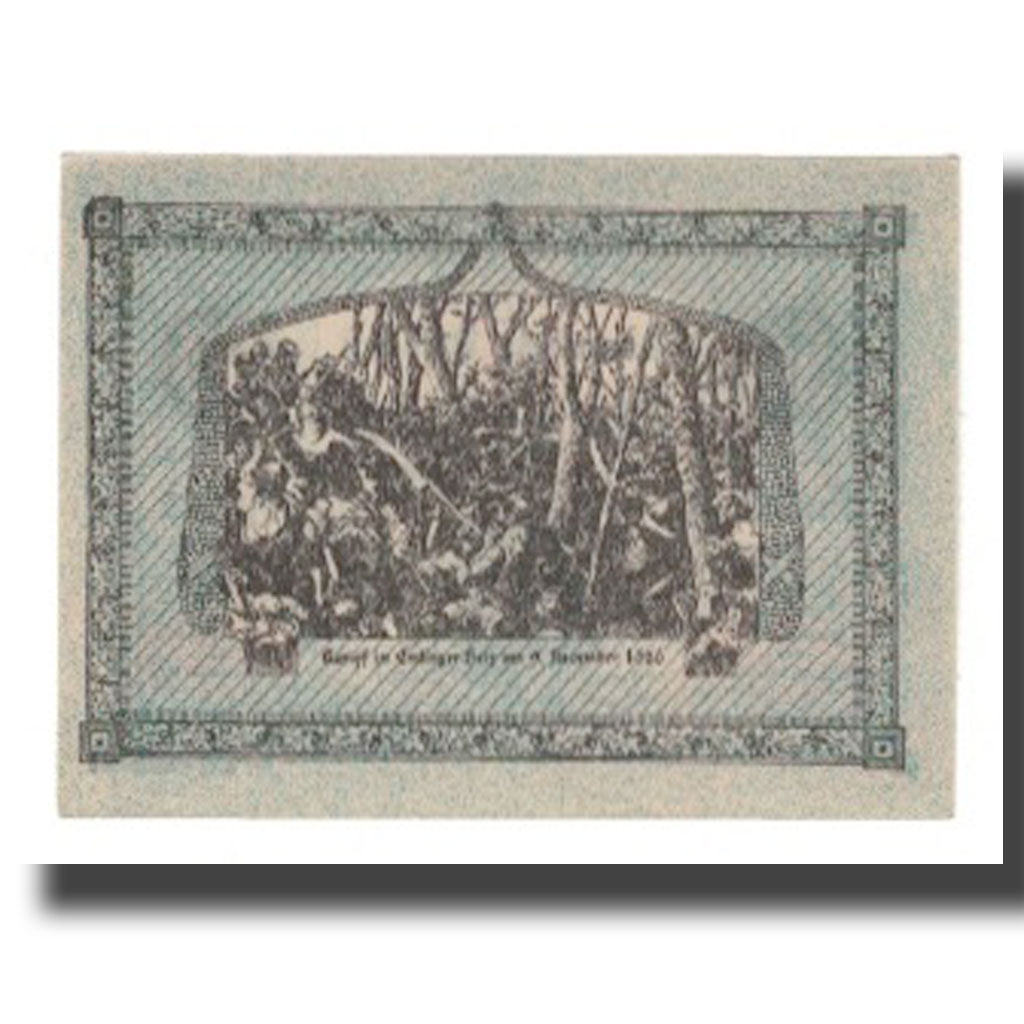 Geldschein, Österreich, Alkoven O.Ö. Gemeinde, 50 Heller, personnage 8, 1920