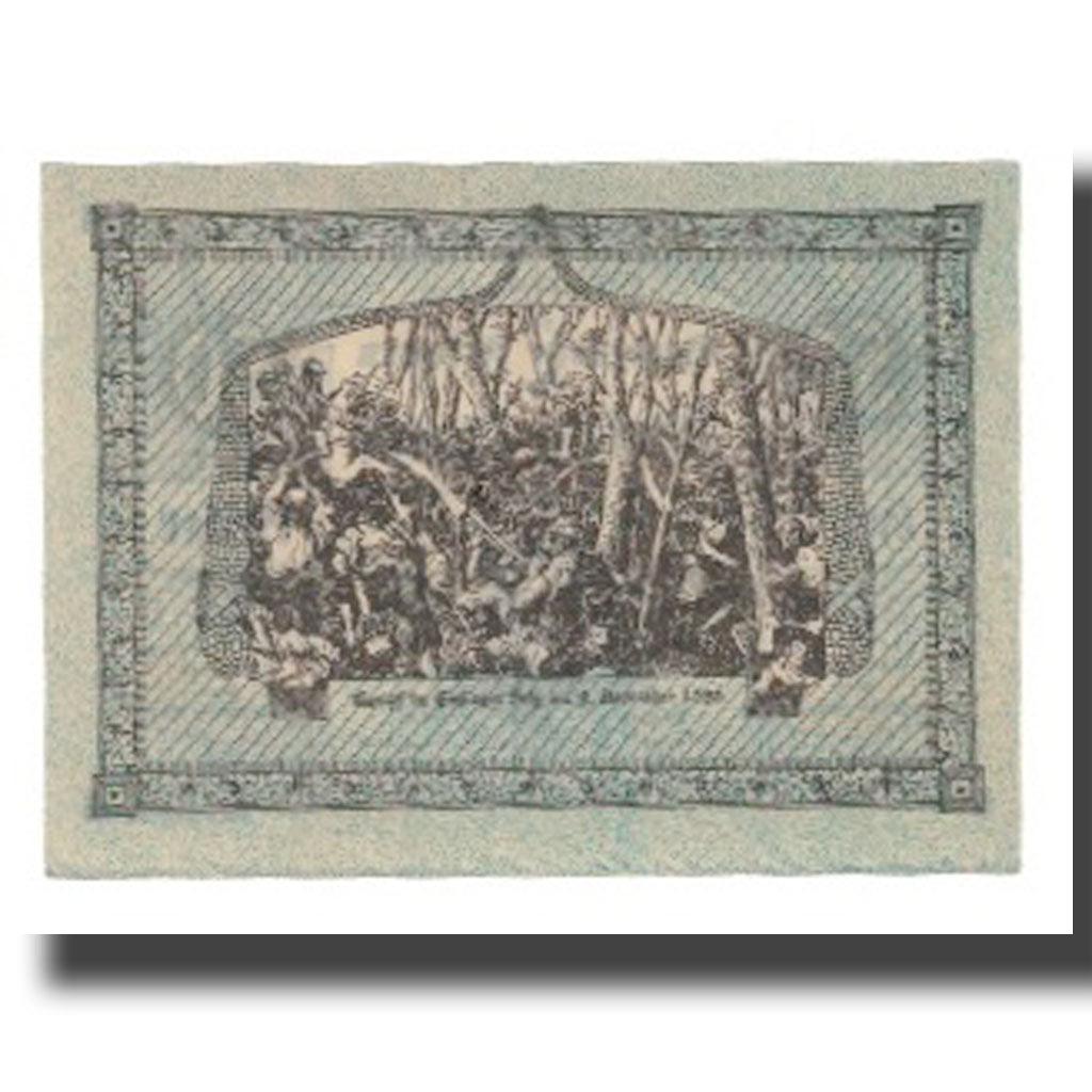Geldschein, Österreich, Alkoven O.Ö. Gemeinde, 50 Heller, personnage, 1920