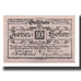 Geldschein, Österreich, Sierning O.Ö. Gemeinde, 10 Heller, personnage 1, 1921