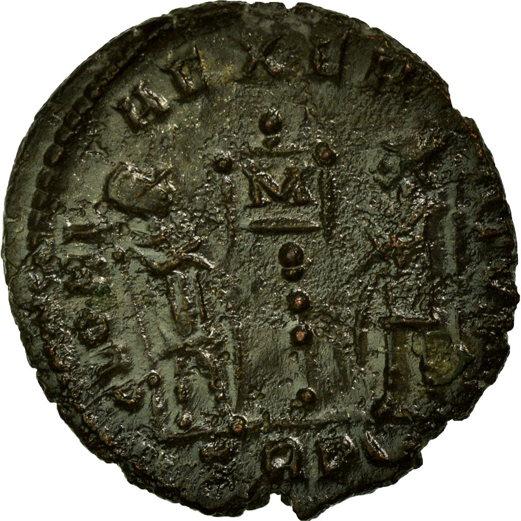 Münze, Constans, Nummus, Trier, SS+, Kupfer, Cohen:65