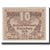 Geldschein, Österreich, Grünburg O.Ö. Gemeinde, 10 Heller, Texte, 1920
