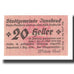 Geldschein, Österreich, Innsbruck Tirol Stadtgemeinde, 20 Heller, N.D, 1919