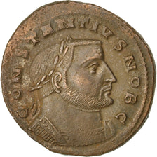 Constantius I, Follis, EF(40-45), Copper, Cohen #120, 9.40