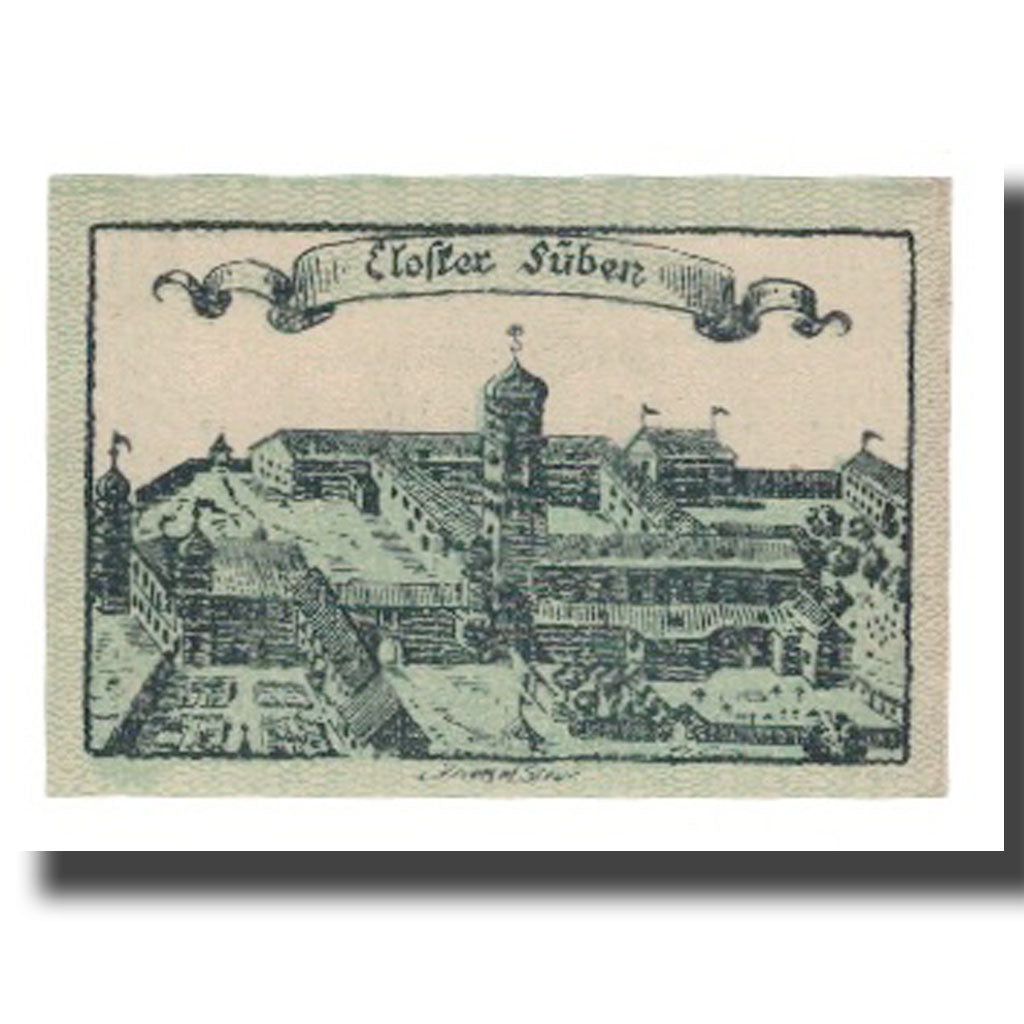 Banknote, Austria, Suben O.Ö. Gemeinde Vorstehung, 20 Heller, paysage, 1920