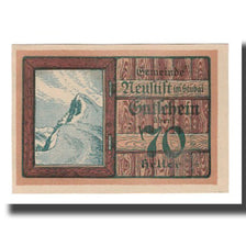 Banknote, Austria, Neustift im Stubaital Tirol Gemeinde, 70 Heller, texte 1