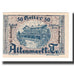 Banknot, Austria, Altenmarkt a.d. Triesting N.Ö. Markgemeinde, 50 Heller, texte