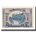 Banknot, Austria, Altenmarkt a.d. Triesting N.Ö. Markgemeinde, 50 Heller, Texte