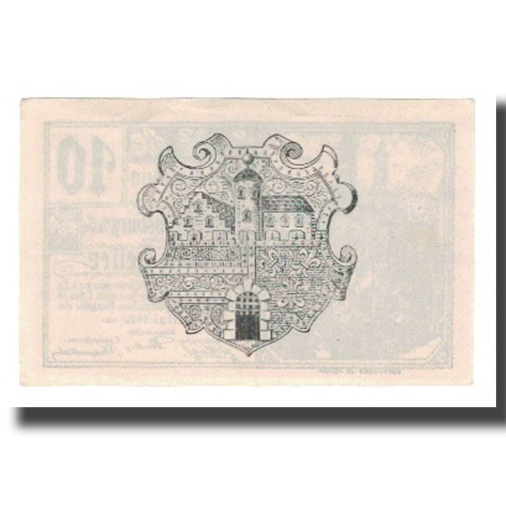Banknote, Austria, Wilhelmsburg N.Ö. Marktgemeinde, 10 Heller, Blason, 1920