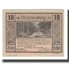 Banknote, Austria, Martinsberg N.Ö. Gemeinde, 10 Heller, N.D, 1921, 1921-03-31