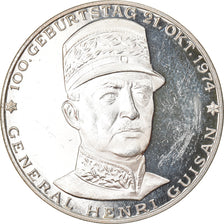 Switzerland, Medal, 100 Geburstag Général Henri Guisan, 1974, MS(60-62)