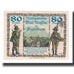 Banknot, Austria, Bad Aussee Stm. Marktgemeinde, 80 Heller, Blason 3, 1920