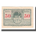 Banknot, Austria, Moosbach O.Ö. Gemeinde, 50 Heller, paysage 2, 1920