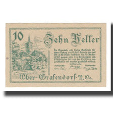 Banknote, Austria, Ober-Grafendorf N.Ö. Gemeinde, 10 Heller, valeur faciale