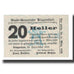 Geldschein, Österreich, Klagenfurt Kärnten Stadtgemeinde, 20 Heller, N.D