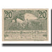Banknote, Austria, Zell Arzberg O.Ö. Gemeinde, 20 Heller, Texte, 1920