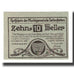 Banknot, Austria, Seitenstetten N.Ö. Marktgemeinde, 10 Heller, paysage, 1920