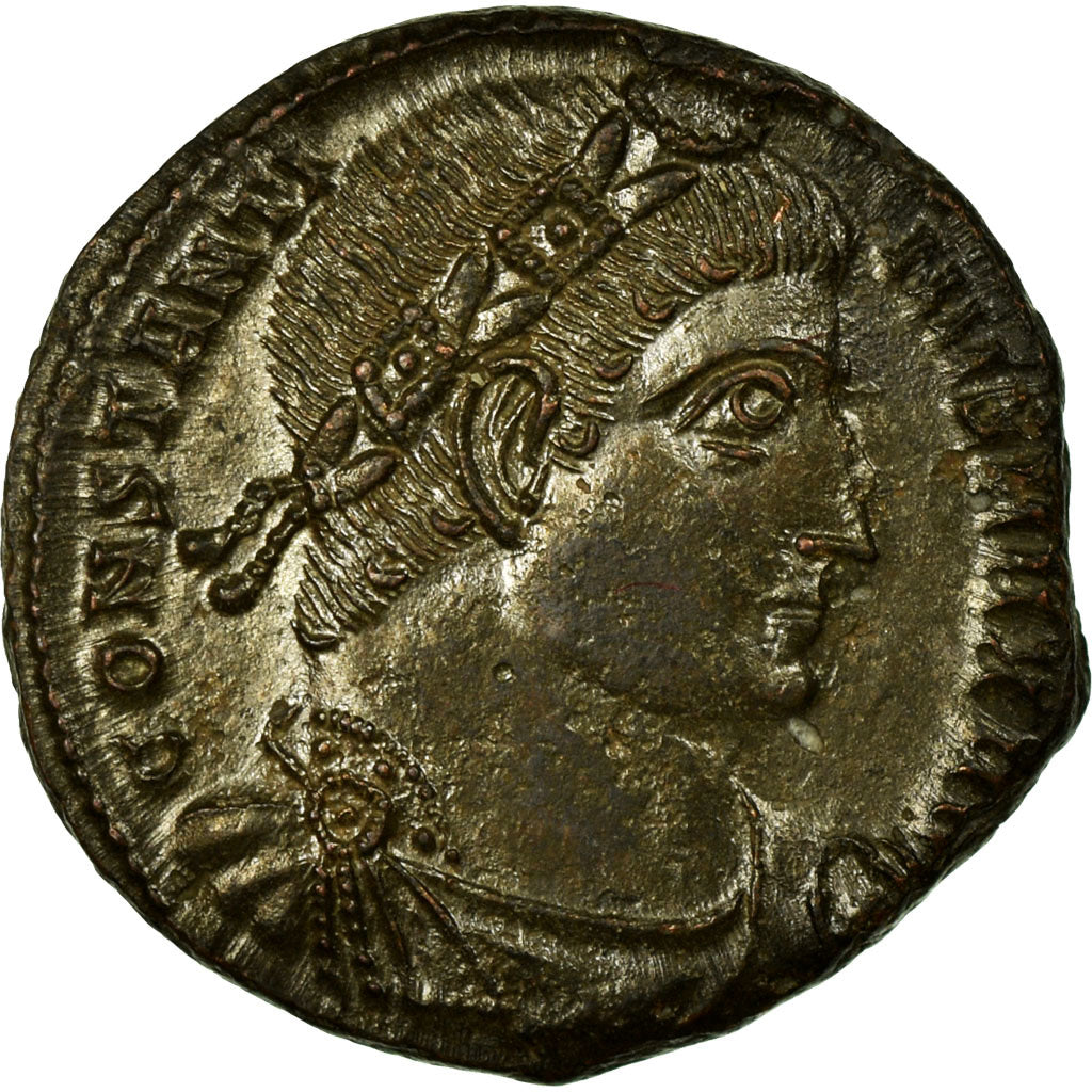 Coin, Constantine I, Nummus, Siscia, AU(55-58), Copper, Cohen:254