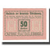 Banknot, Austria, Mörschwang O.Ö. Gemeinde, 50 Heller, valeur faciale 2, 1920