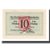 Banknot, Austria, Bischofshofen Sbg. Marktgemeinde, 10 Heller, valeur faciale