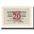 Banknote, Austria, Bischofshofen Sbg. Marktgemeinde, 20 Heller, valeur faciale