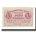 Geldschein, Österreich, Wels O.Ö. Stadtgemeinde, 10 Heller, Clocher, 1920