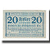 Geldschein, Österreich, Linz O.Ö. Stadtgemeinde, 20 Heller, Texte 3, 1920