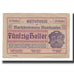 Banconote, Austria, Mauthausen O.Ö. Marktgemeinde, 50 Heller, personnage, SPL-