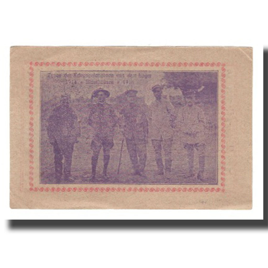 Banconote, Austria, Mauthausen O.Ö. Marktgemeinde, 50 Heller, personnage, SPL-