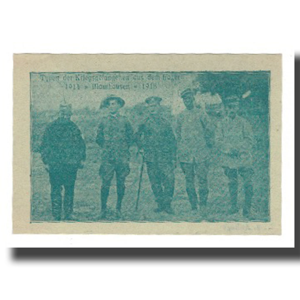 Geldschein, Österreich, Mauthausen O.Ö. Marktgemeinde, 20 Heller, personnage
