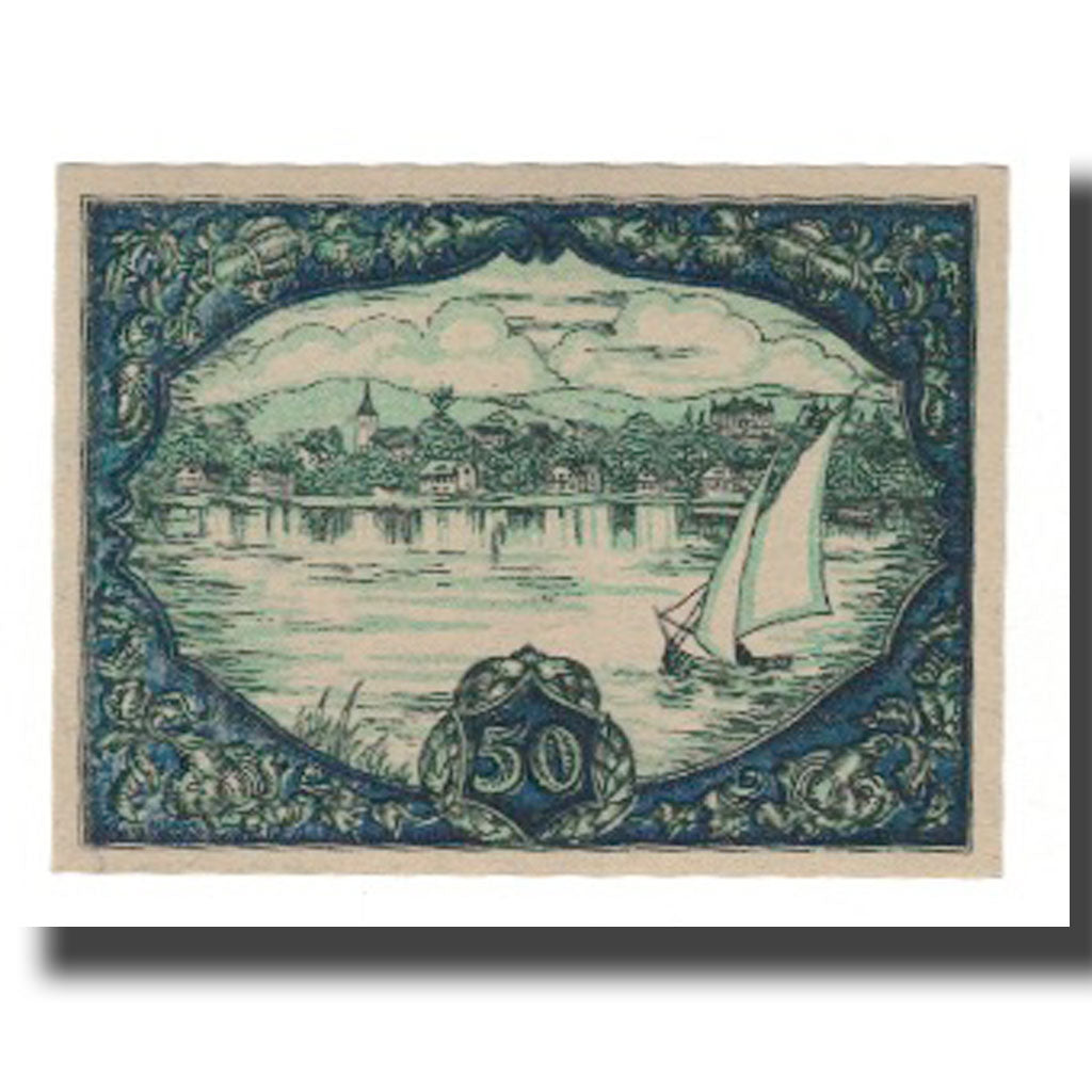 Geldschein, Österreich, Seewalchen am Attersee O.Ö. Gemeinde, 50 Heller
