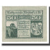Banknot, Austria, Kirchdorf an der Krems O.Ö. Marktgemeinde, 50 Heller, Eglise