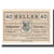 Geldschein, Österreich, Schärding O.Ö. Stadtgemeinde, 40 Heller, personnage
